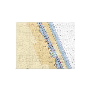 Loggerhead Marina at Daytona Beach (Daytona Beach, FL) NOAA Chart Jigsaw Puzzle