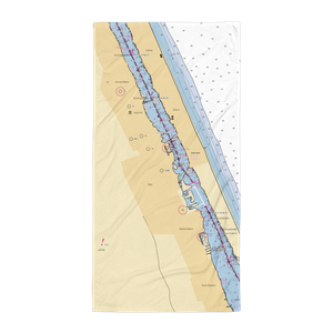 Loggerhead Marina at Daytona Beach (Daytona Beach, FL) NOAA Chart Towel