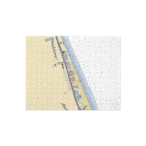 Flagler Bridge Marina (Flagler Beach, FL) NOAA Chart Jigsaw Puzzle