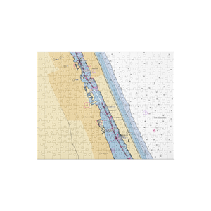 Halifax Sailing Association (Daytona Beach, FL) NOAA Chart Jigsaw Puzzle