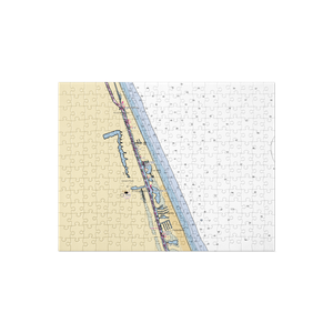 Marina Bay Condo (Flagler Beach, FL) NOAA Chart Jigsaw Puzzle