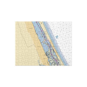 Marina Port Orange (Daytona Beach, FL) NOAA Chart Jigsaw Puzzle