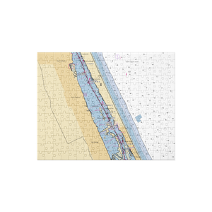 Seven Seas Marina & Boatyard (Daytona Beach, FL) NOAA Chart Jigsaw Puzzle