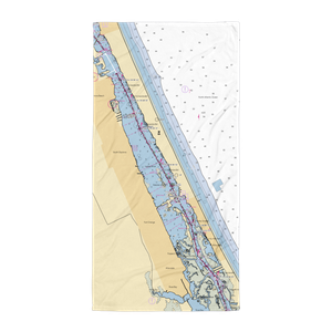 Seven Seas Marina & Boatyard (Daytona Beach, FL) NOAA Chart Towel