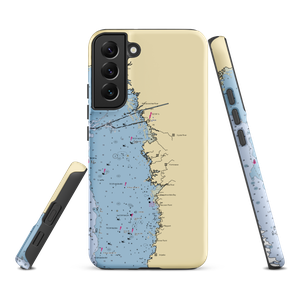 Shrimp Landing (Crystal River, FL) NOAA Chart Samsung Phone Case