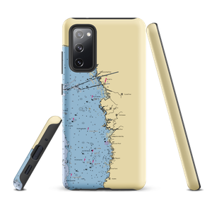 Shrimp Landing (Crystal River, FL) NOAA Chart Samsung Phone Case