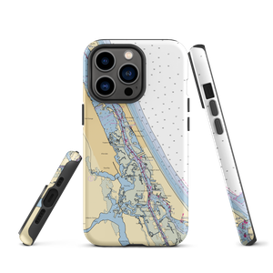 Adventure Yacht Harbor (Daytona Beach, FL) NOAA Chart  Tough iPhone Case