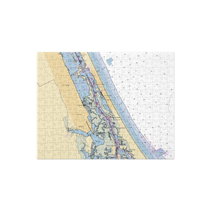 Adventure Yacht Harbor (Daytona Beach, FL) NOAA Chart Jigsaw Puzzle