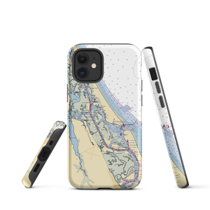 Inlet Harbor Marina & Restaurant (Daytona Beach, FL) NOAA Chart  Tough iPhone Case