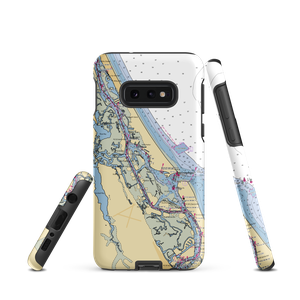 Lighthouse Boatyard & Marina (Daytona Beach, FL) NOAA Chart Samsung Phone Case