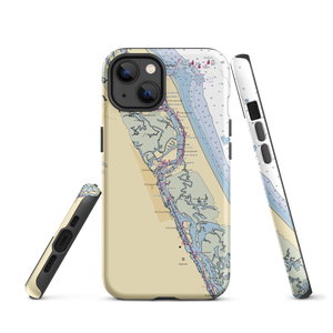 New Smyrna Beach City Marina (Edgewater, FL) NOAA Chart  Tough iPhone Case