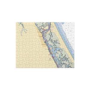 Smyrna Yacht Club (Edgewater, FL) NOAA Chart Jigsaw Puzzle