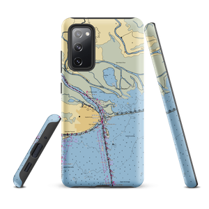 Scipio Creek Marina (Apalachicola, FL) NOAA Chart Samsung Phone Case