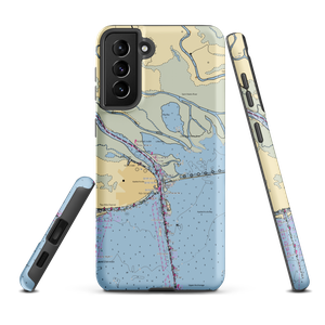 Scipio Creek Marina (Apalachicola, FL) NOAA Chart Samsung Phone Case