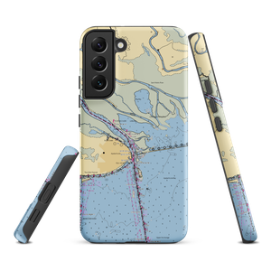 Apalachicola Boat Slips (Apalachicola, FL) NOAA Chart Samsung Phone Case