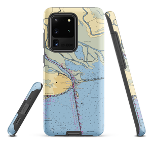 Apalachicola City Wharf (Apalachicola, FL) NOAA Chart Samsung Phone Case