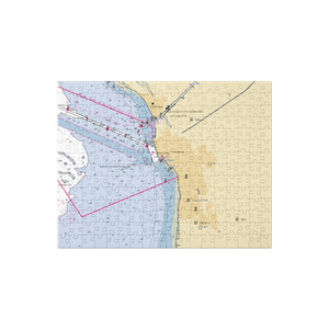 Point South Marina at Port St. Joe (Port Saint Joe, FL) NOAA Chart Jigsaw Puzzle