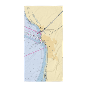 Point South Marina at Port St. Joe (Port Saint Joe, FL) NOAA Chart Towel