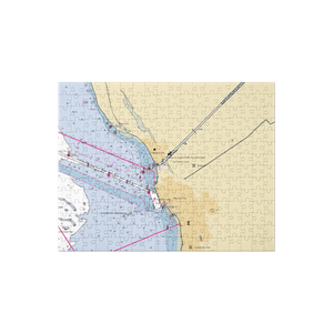 Captain's Cove Marina (Port Saint Joe, FL) NOAA Chart Jigsaw Puzzle