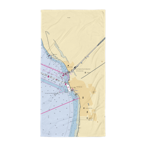 Captain's Cove Marina (Port Saint Joe, FL) NOAA Chart Towel