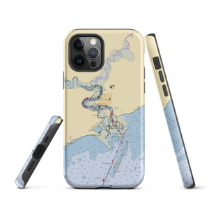 Carrabelle Boat Club (Carrabelle, FL) NOAA Chart  Tough iPhone Case