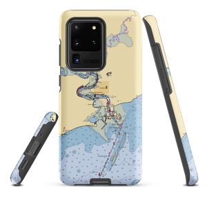 Moorings At Carrabelle (Carrabelle, FL) NOAA Chart Samsung Phone Case