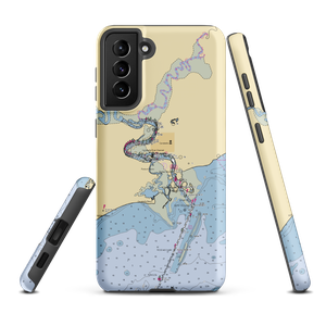 Johnsons Carrabelle Marina (Carrabelle, FL) NOAA Chart Samsung Phone Case