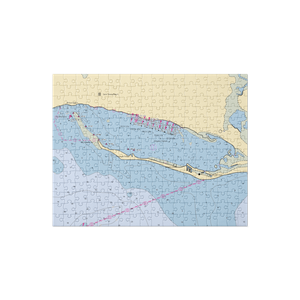 Alligator Point Marina (Panacea, FL) NOAA Chart Jigsaw Puzzle