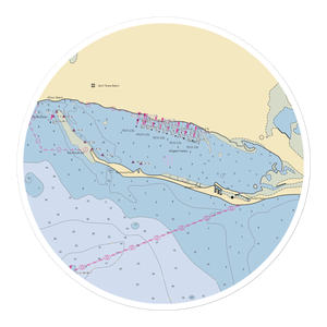 Alligator Point Marina (Panacea, FL) NOAA Chart Sticker