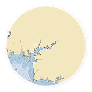 Cook Bayou Marina (Panama City, FL) NOAA Chart Sticker