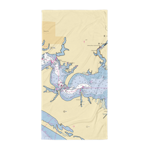 Pier 98 Marina (Panama City, FL) NOAA Chart Towel