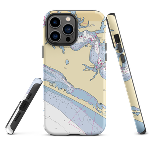 Beacon Beach Marina Club - Tyndall Air Force Base (Panama City, FL) NOAA Chart  Tough iPhone Case