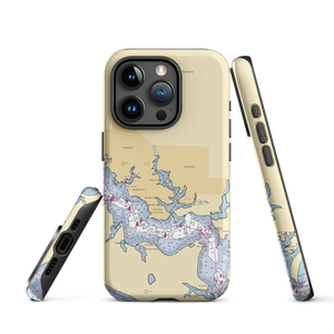 Bay County Boatyard (Panama City, FL) NOAA Chart  Tough iPhone Case