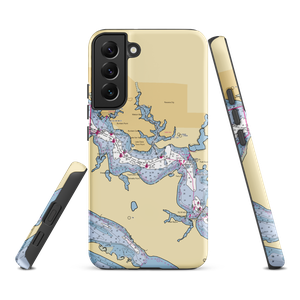 Corto Street Marina (Panama City, FL) NOAA Chart Samsung Phone Case