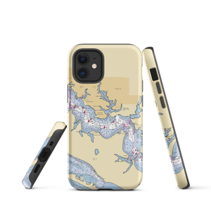 Corto Street Marina (Panama City, FL) NOAA Chart  Tough iPhone Case