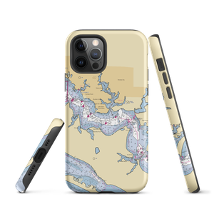 Corto Street Marina (Panama City, FL) NOAA Chart  Tough iPhone Case