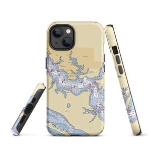 Corto Street Marina (Panama City, FL) NOAA Chart  Tough iPhone Case