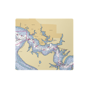 Corto Street Marina (Panama City, FL) NOAA Chart  Gaming Mouse Pad