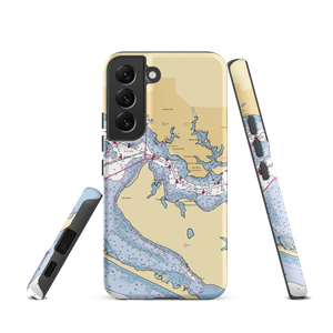 St Andrews Bay Yacht Club (Panama City, FL) NOAA Chart Samsung Phone Case