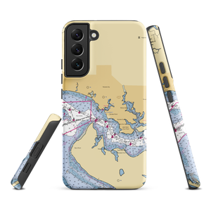 Bristol Harbor Marina (Panama City Beach, FL) NOAA Chart Samsung Phone Case