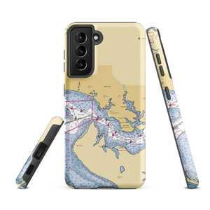 Bristol Harbor Marina (Panama City Beach, FL) NOAA Chart Samsung Phone Case