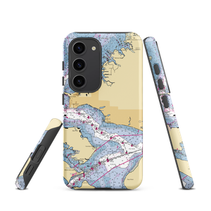 C.S.S. Yacht Basin (Panama City Beach, FL) NOAA Chart Samsung Phone Case