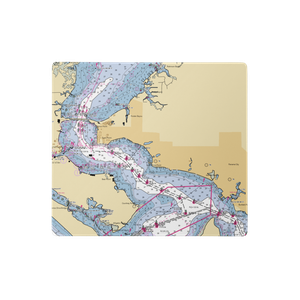 C.S.S. Yacht Basin (Panama City Beach, FL) NOAA Chart  Gaming Mouse Pad