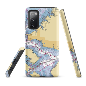 Uncle Ernie's Bayfront Grill (Panama City Beach, FL) NOAA Chart Samsung Phone Case