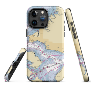 Uncle Ernie's Bayfront Grill (Panama City Beach, FL) NOAA Chart  Tough iPhone Case