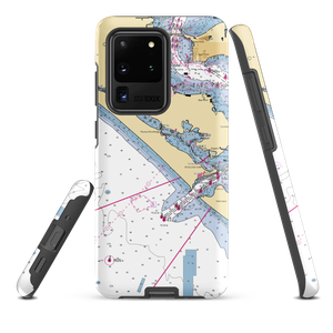 Pirate's Cove Marina (Panama City, FL) NOAA Chart Samsung Phone Case