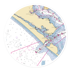 Pirate's Cove Marina (Panama City, FL) NOAA Chart Sticker