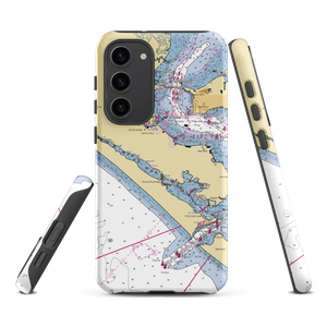 Lighthouse Marina (Panama City, FL) NOAA Chart Samsung Phone Case