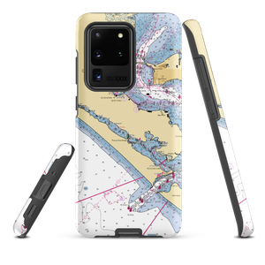 Lighthouse Marina (Panama City, FL) NOAA Chart Samsung Phone Case