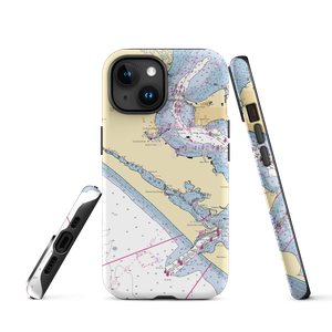 Lighthouse Marina (Panama City, FL) NOAA Chart  Tough iPhone Case